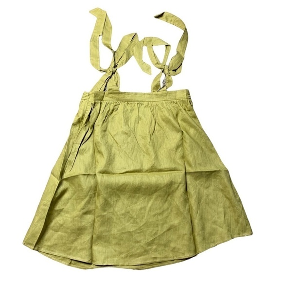 Sancia The Zala Dress New With Tags in Olive Size Small 100 % Linen - Picture 6 of 12